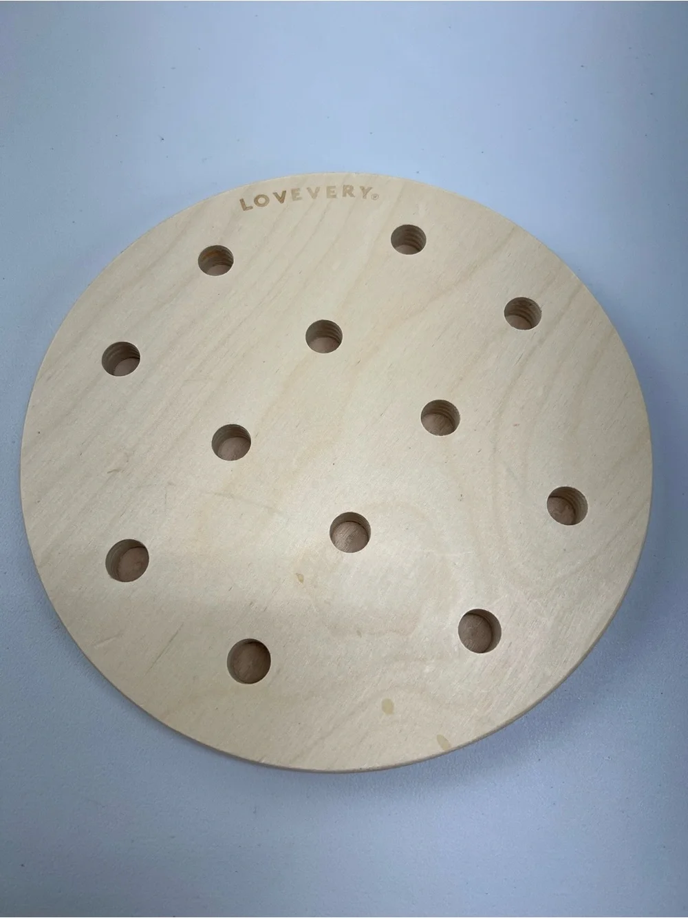 Lovevery Wooden Stacking Pegboard Wooden Montessori Inspired Fine Motor Toy